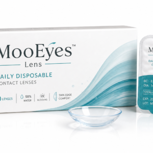 Daily Disposable Contact Lenses with UV Protection & 58% Water Content